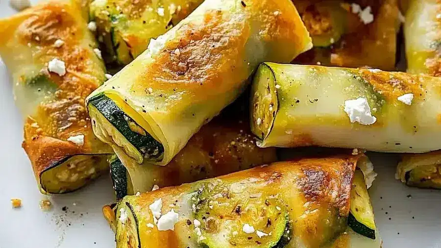 Bricks courgettes curry feta Rapides et Savoureuses