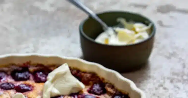 Clafoutis met kersen