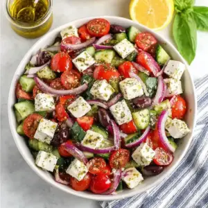 Salade Grecque Originale : La Recette Authentique Horiatiki Salata