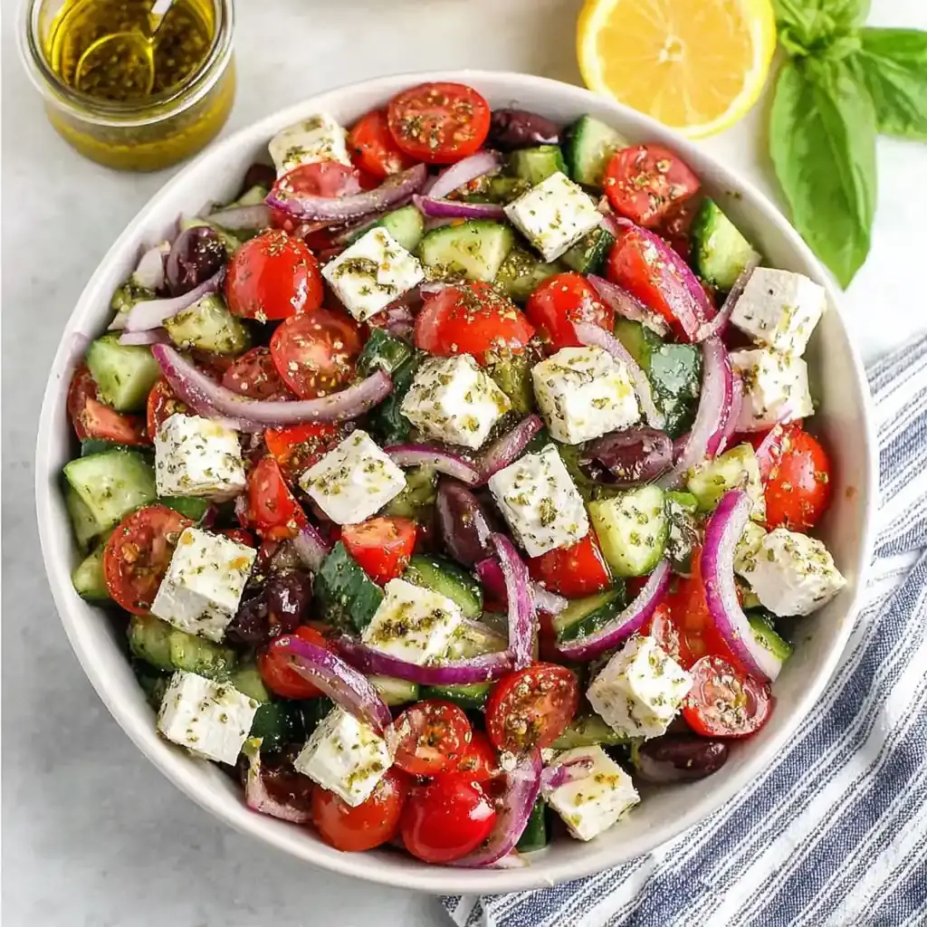 Salade Grecque : 7 Secrets Authentiques et Faciles 2 Recette salade grecque