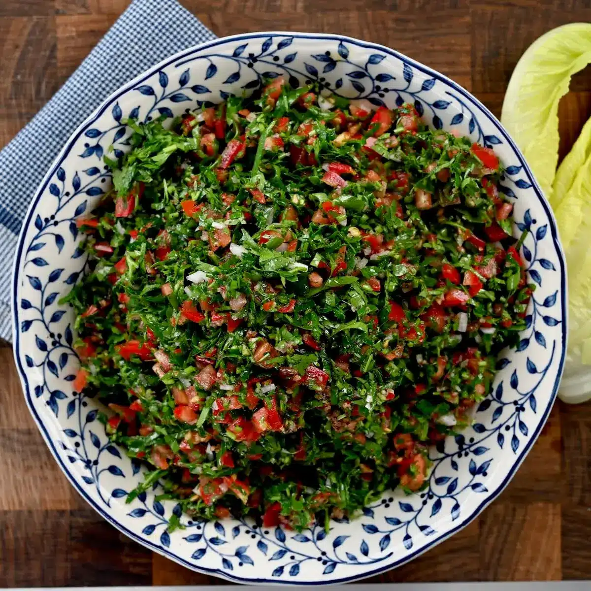 Recette salade tabbouleh libanais
