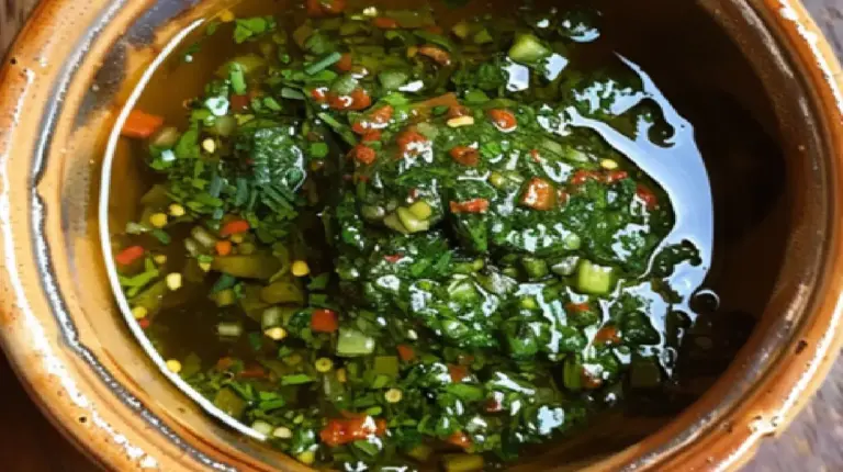 Sauce Chimichurri Traditionnelle