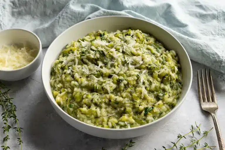 Creamy Zucchini Risotto