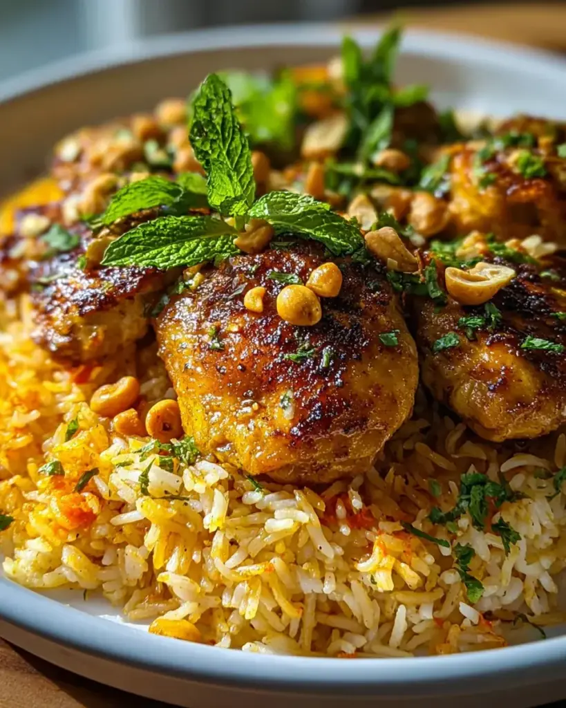 Riz Épicé et Poulet à la Libanaise : Recette Savoureuse ! –