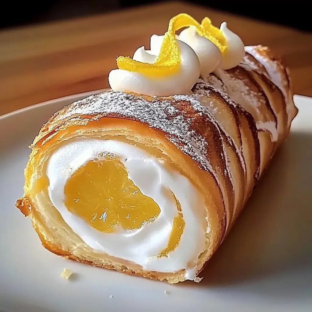 Roll Citron Meringué à la New-Yorkaise