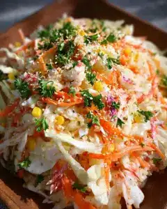 Salade Japonaise Kani (Salade de Crabe Imitation)