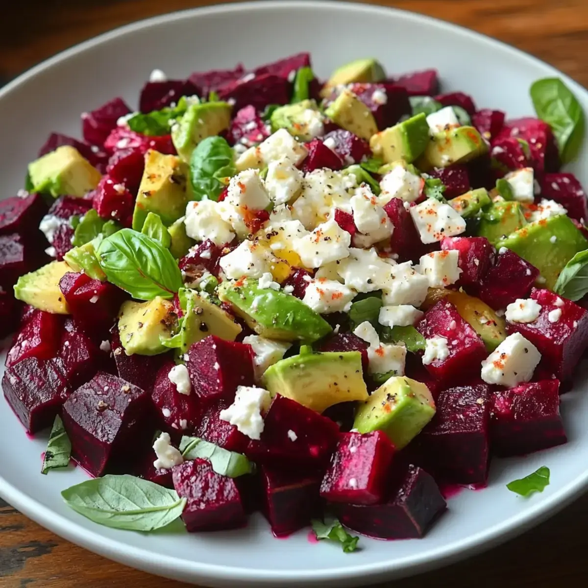 Salade Betteraves, Avocat, Feta : Une Explosion de Saveurs! 2 Salade betteraves avocat feta
