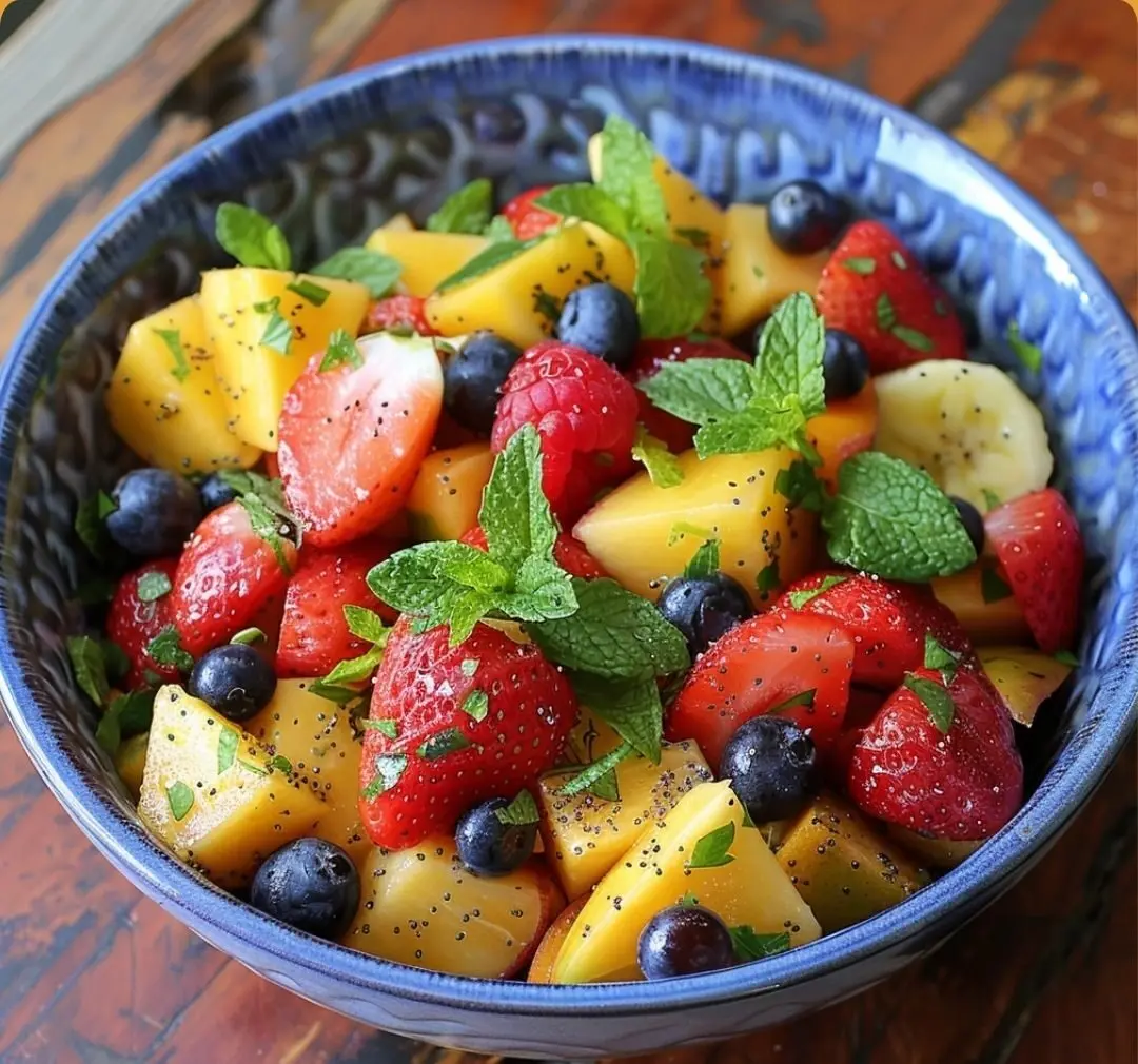 Salade de Fruits d'Été 2 Salade de Fruits Summer Bliss