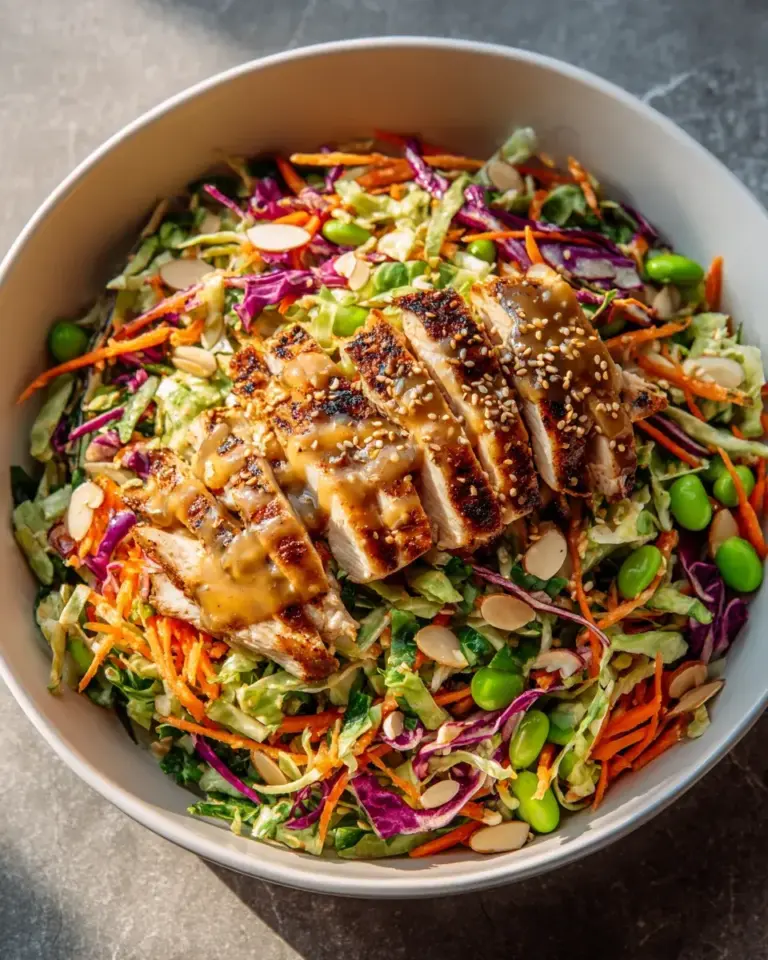 Salade de Poulet Sésame Asiatique : Fraîcheur et Saveurs – cuisinebijou