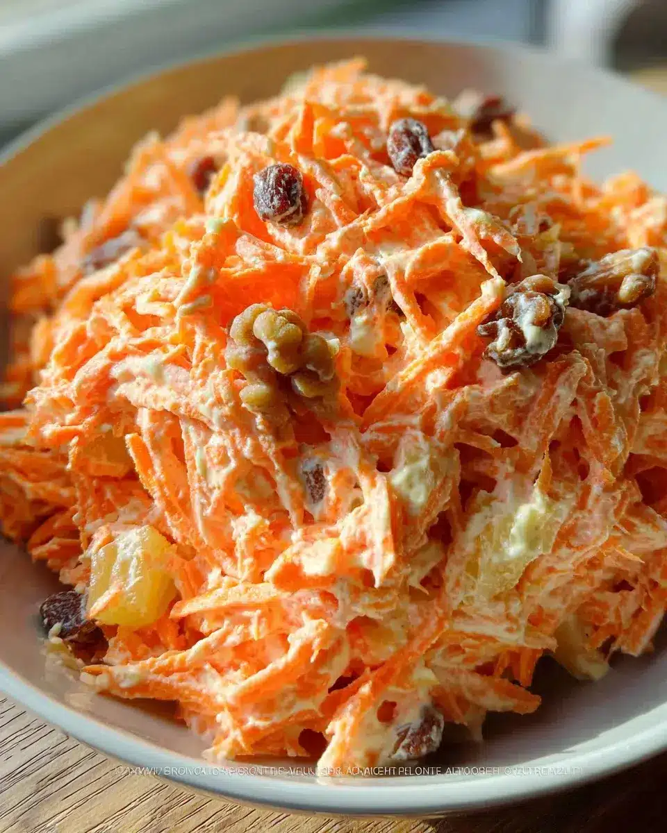 Salade de carottes crémeuse 2 Salade de carottes crémeuse