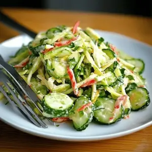 Salade de Concombre Fraîcheur et Légèreté