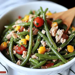 Salade de Haricots Verts au Thon