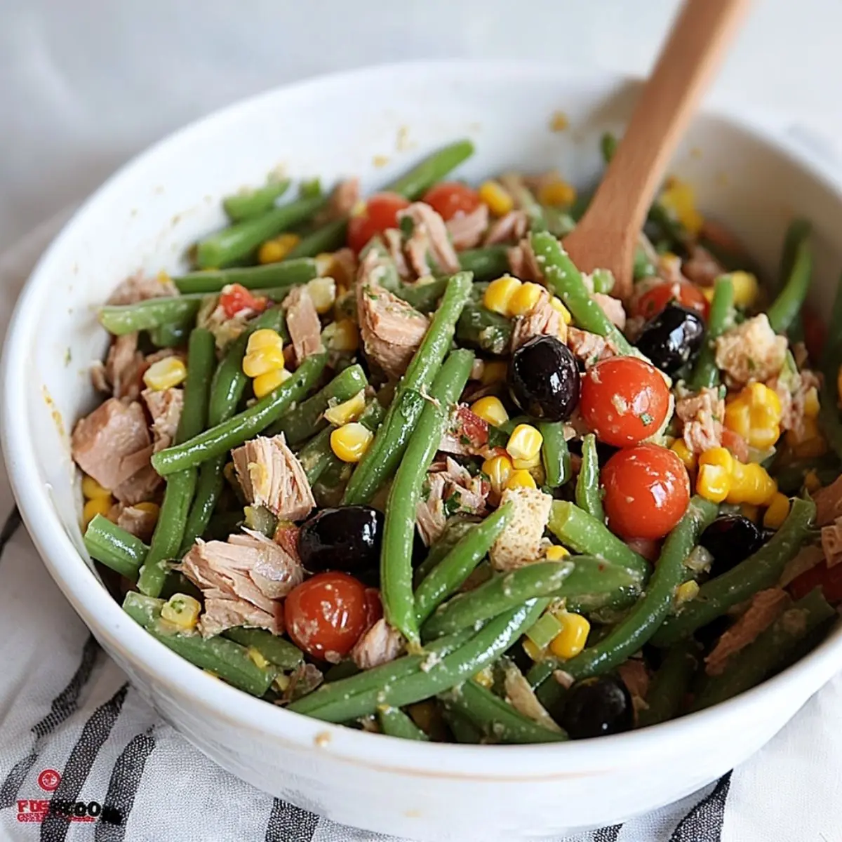 Salade De Haricots Verts Au Thon 2 Salade de haricots verts au thon