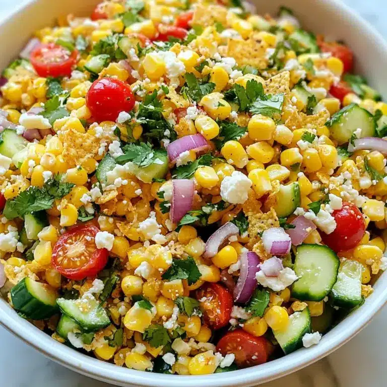 Crunchy Summer BBQ Corn Salad Delightful Dish – Recipe Website