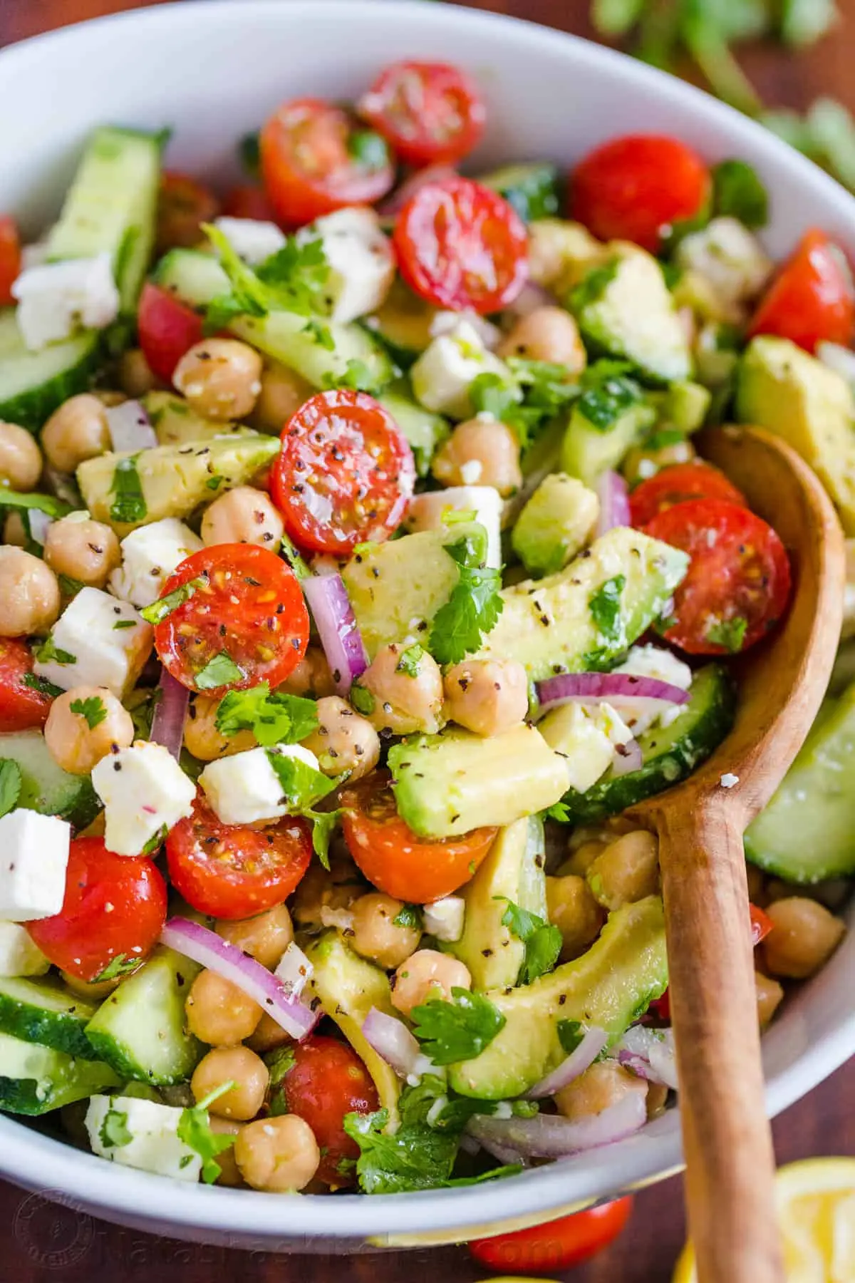 Chickpea Salad Recipe 2 Salade de pois chiches