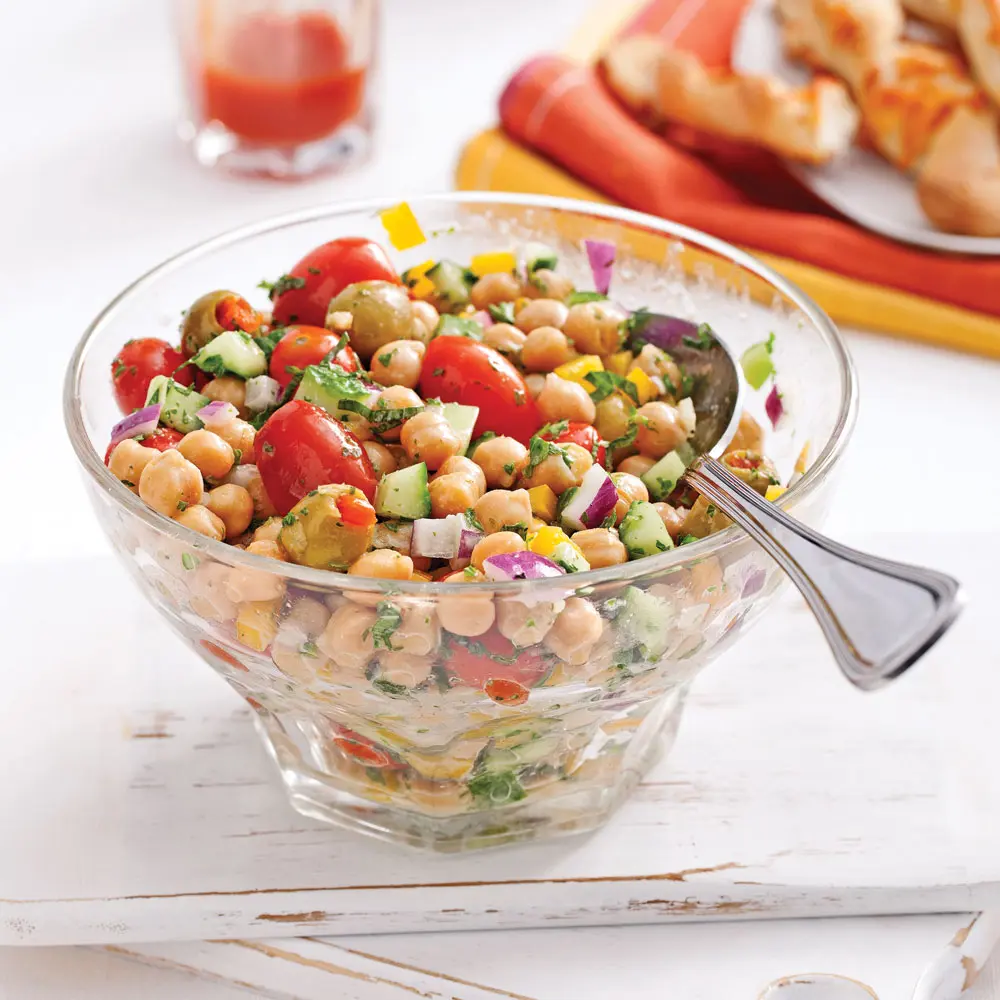 Salade de pois chiches 2