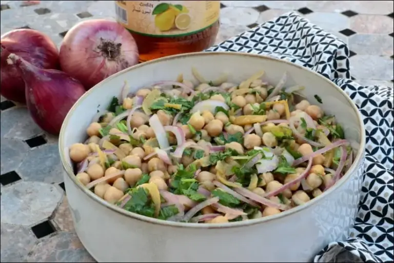 Salade de pois chiches au citron confit, coriandre et cumin – Happy papilles
