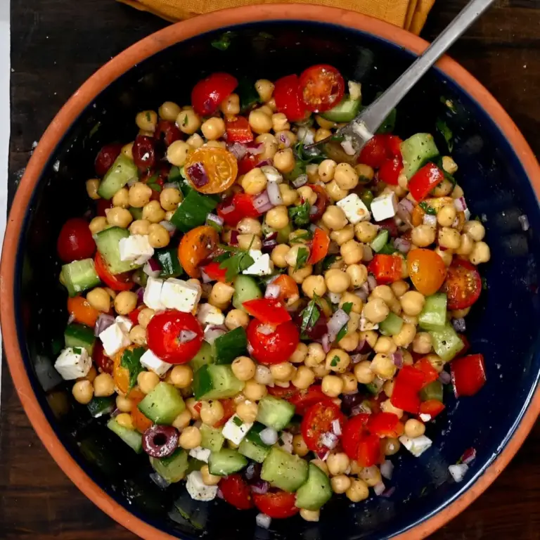 Easy Chickpea Salad