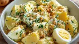 Salade de pommes de terre aux herbes fraîches