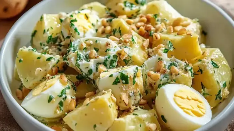 Salade pommes de terre Simple et Rapide