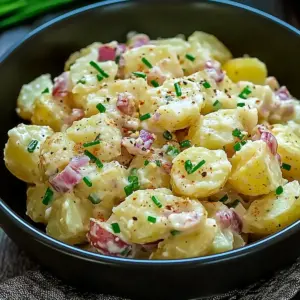 Salade de pommes de terre façon allemande
