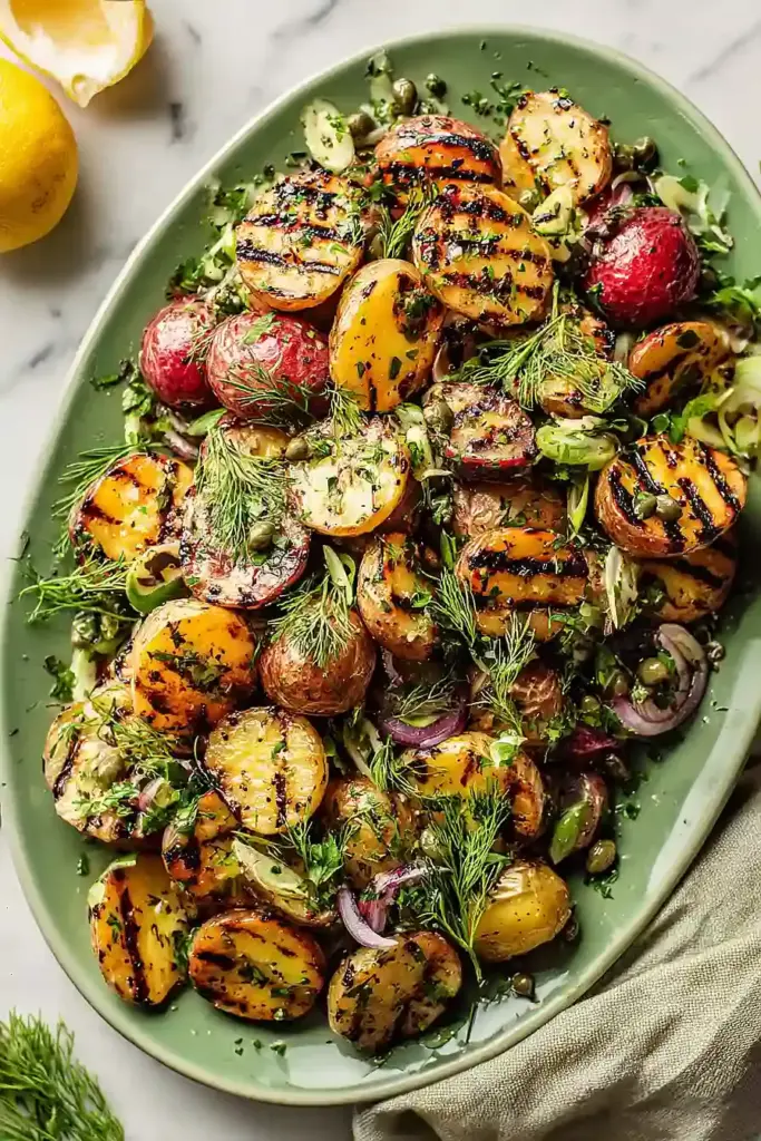 Mustard Grilled Potato Salad – thegirlskitchen