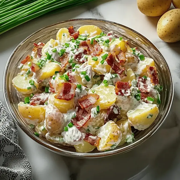 Steakhouse Potato Salad: The Ultimate Comfort Side Dish