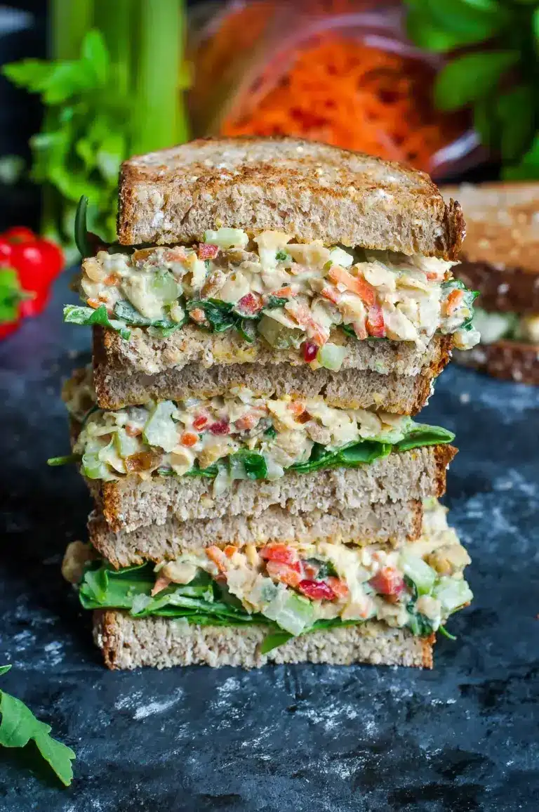 Chickpea Salad Sandwich Recipe – Peas and Crayons Blog