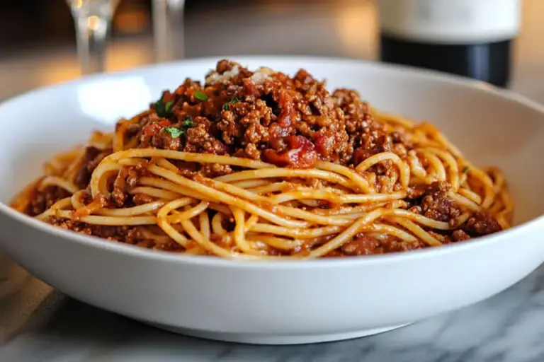 Spaghetti Bolognaise Classique