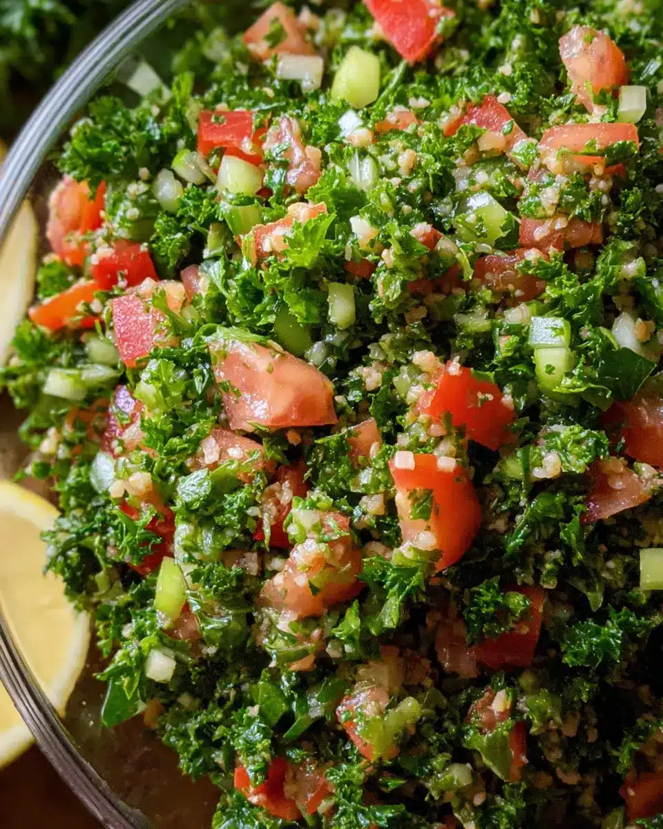 Easy Homemade Tabbouleh (tabouli): The Perfect Fresh Salad 2 Taboulé maison facile
