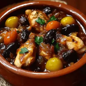 Tajine de poulet aux épices