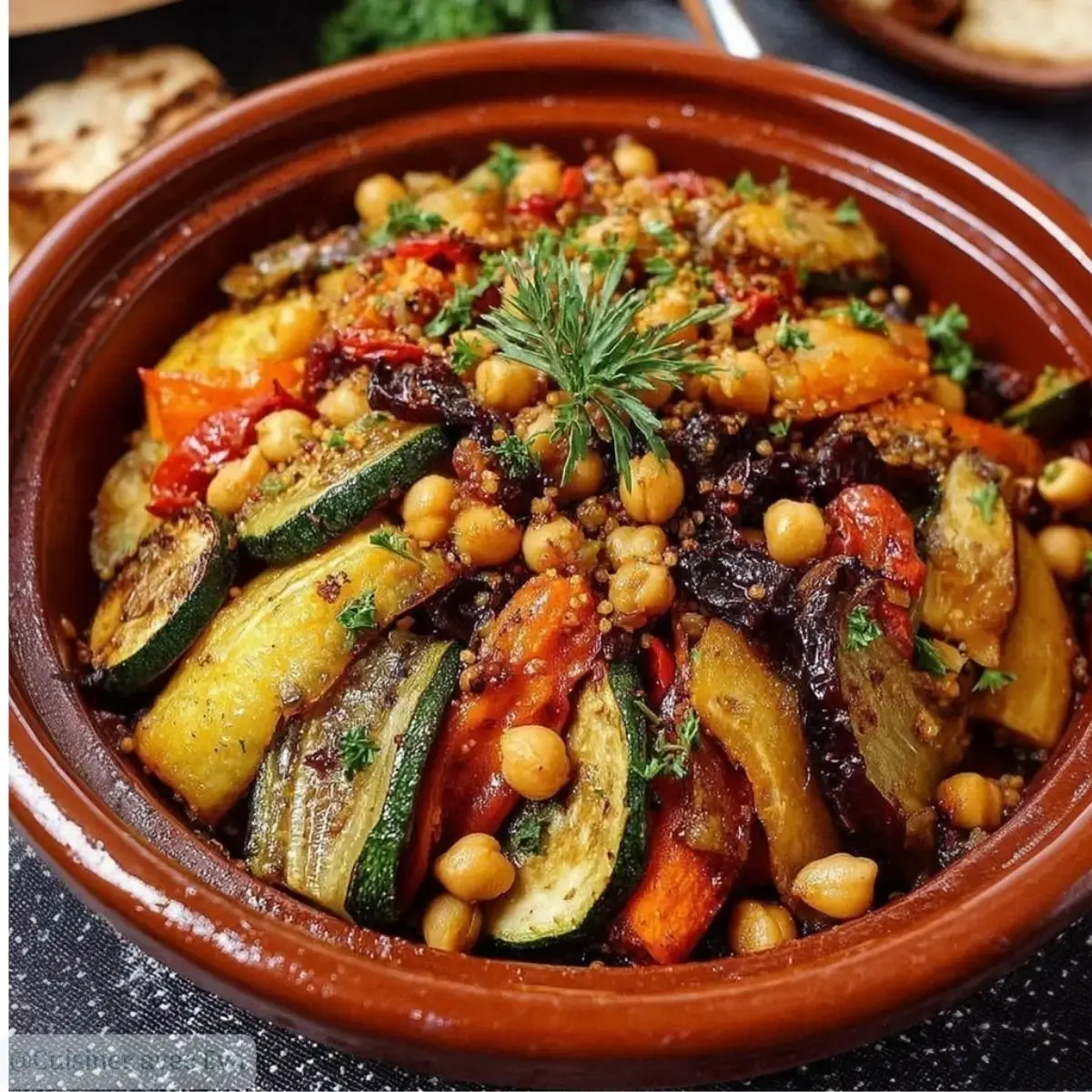Tajine d'Été de Légumes Rôtis : Un plat savoureux à découvrir ! - 2 Tajine d’Été de Légumes Rôtis