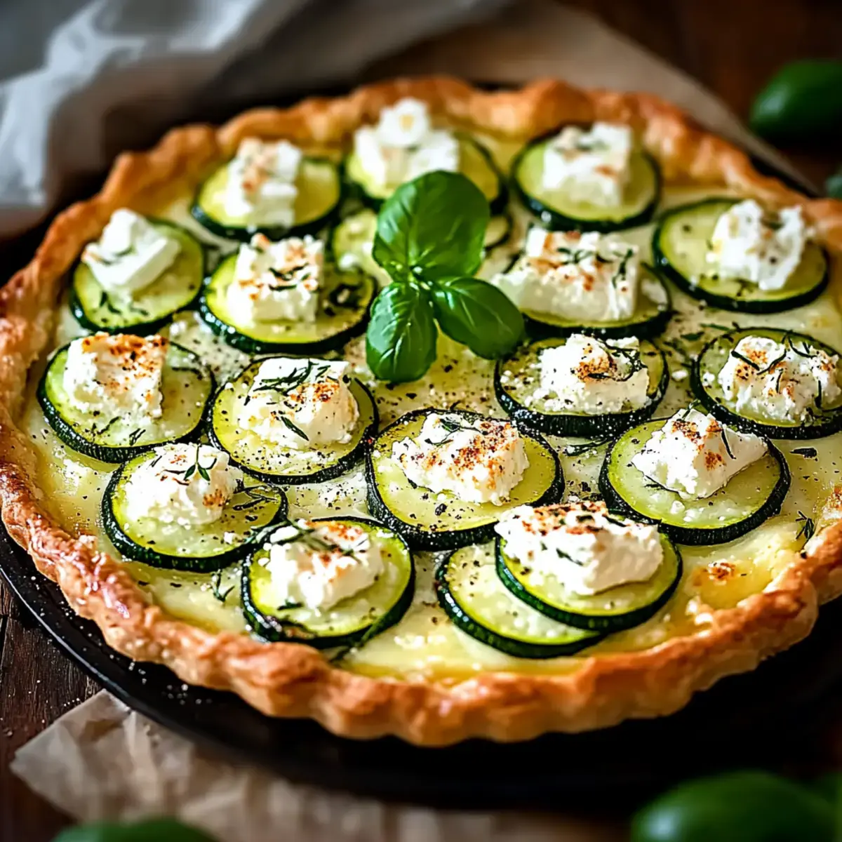 Tarte Courgette Feta 1