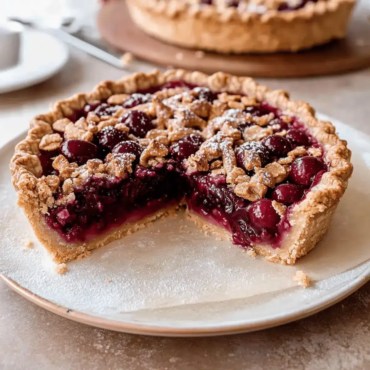 Tarte Streusel aux Cerises