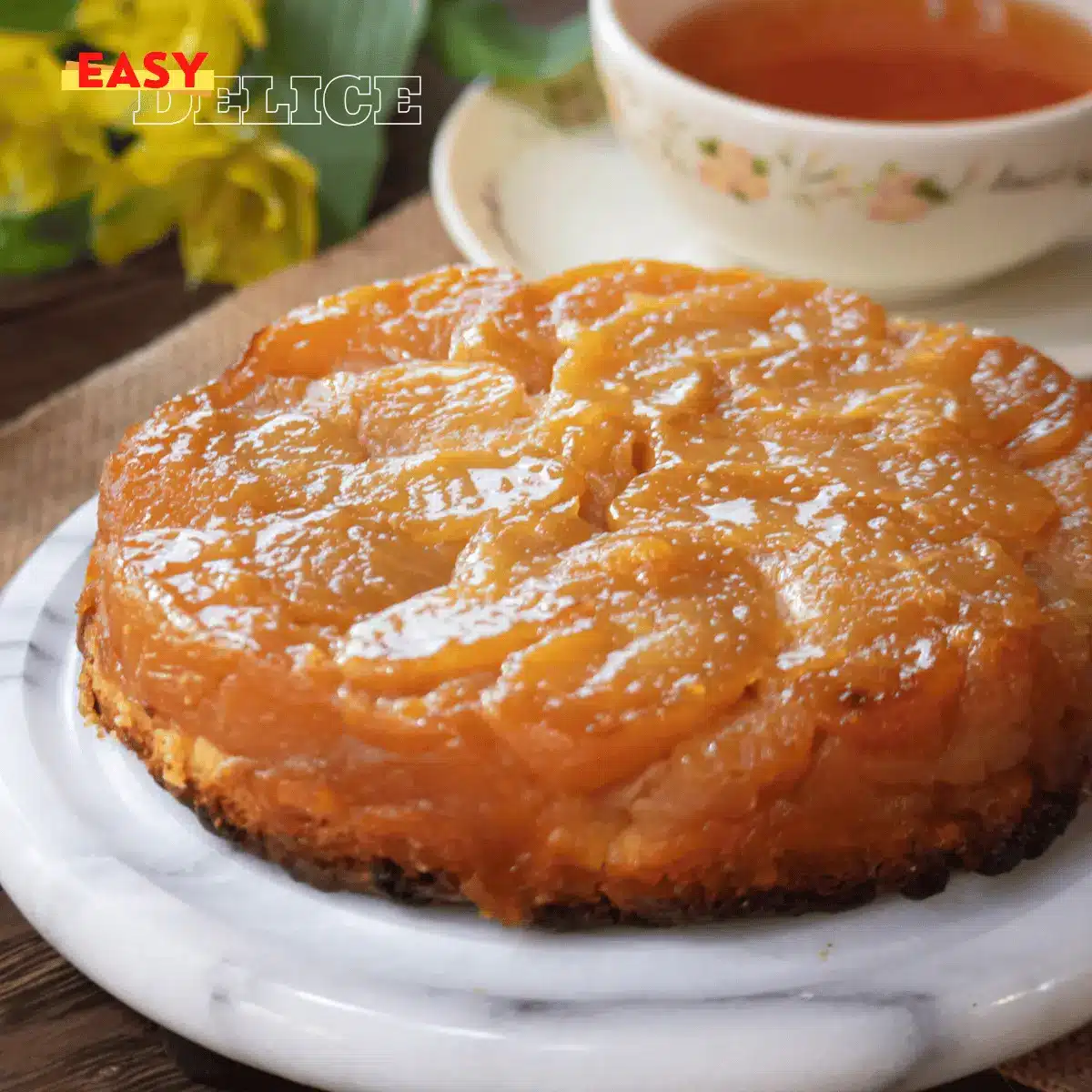 Tarte Tatin à l'AirFryer : Facile et Rapide 2 Tarte Tatin AirFryer