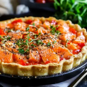Tarte au Saumon Traditionnelle