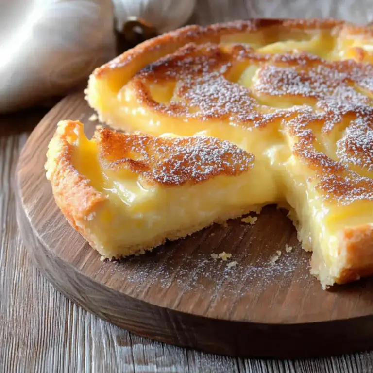 Tarte au Sucre Moelleuse – Un Délice Fondant à Tester Absolument