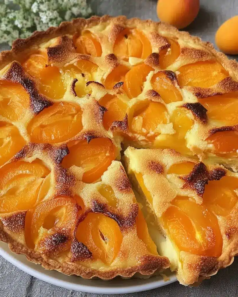 Tarte aux Abricots et Crème d’Amande 2 Tarte aux abricots