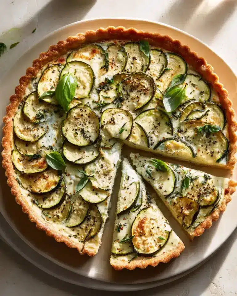 Tarte Courgette Ricotta : la Recette Estivale Simple – gourmetelise.com