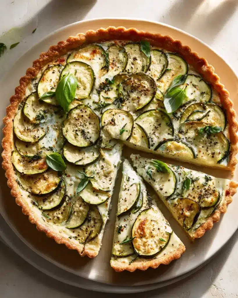 Tarte Courgette Ricotta : la Recette Estivale Simple – gourmetelise.com