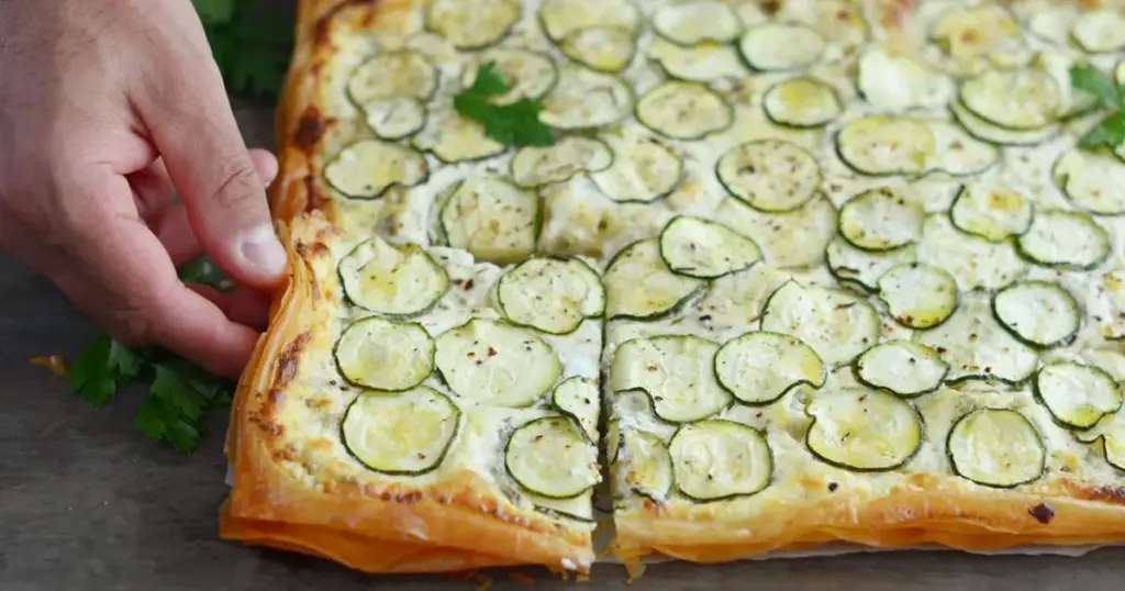 Recette Tarte filo aux courgettes – 750g.com