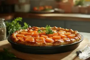 Tarte Tatin aux carottes