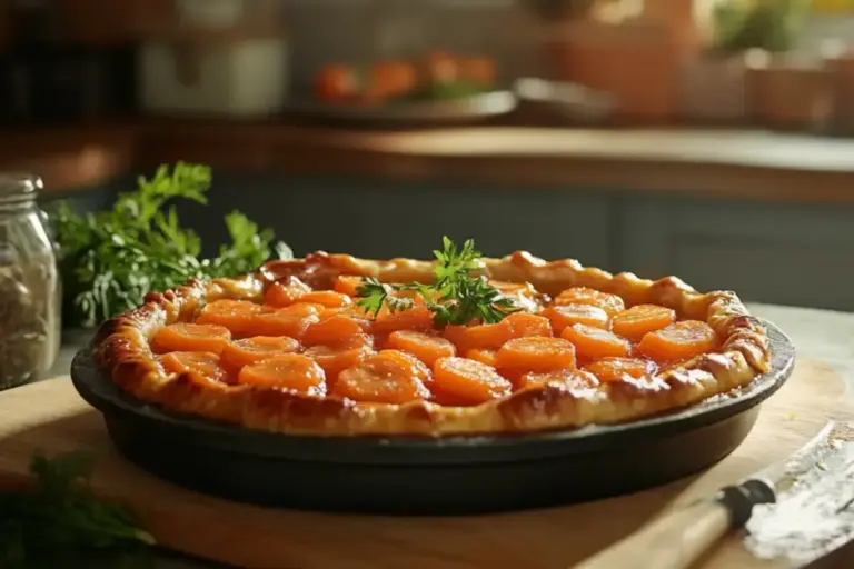 Tarte tatin aux carottes – Recettes de Luxe