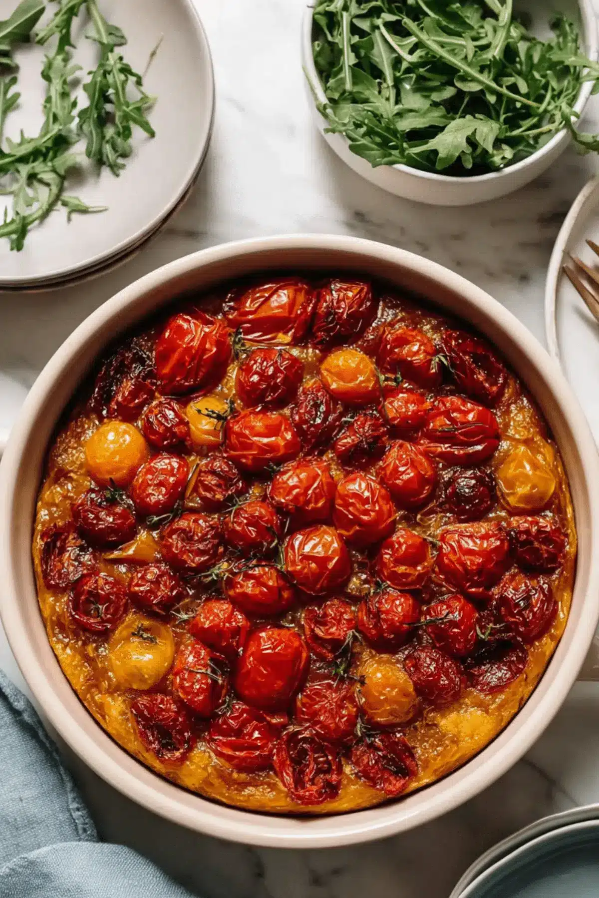 Tomato Tarte Tatin 2 Tarte tatin aux tomates