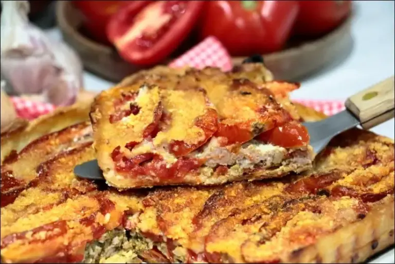 Tarte à la tomate et chair à saucisse façon tomates farcies – Happy papilles