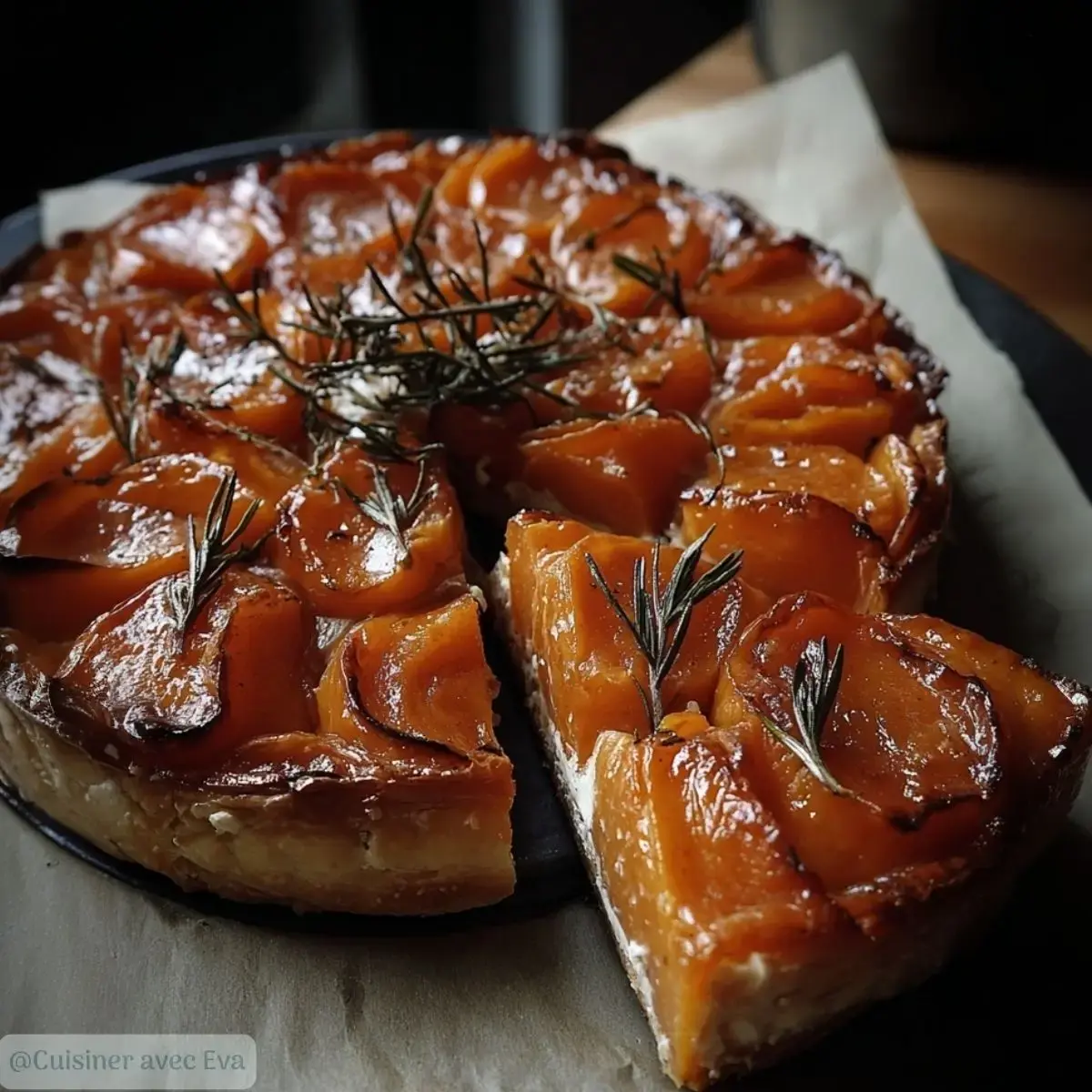 Tatin Butternut Chyvre Romarin