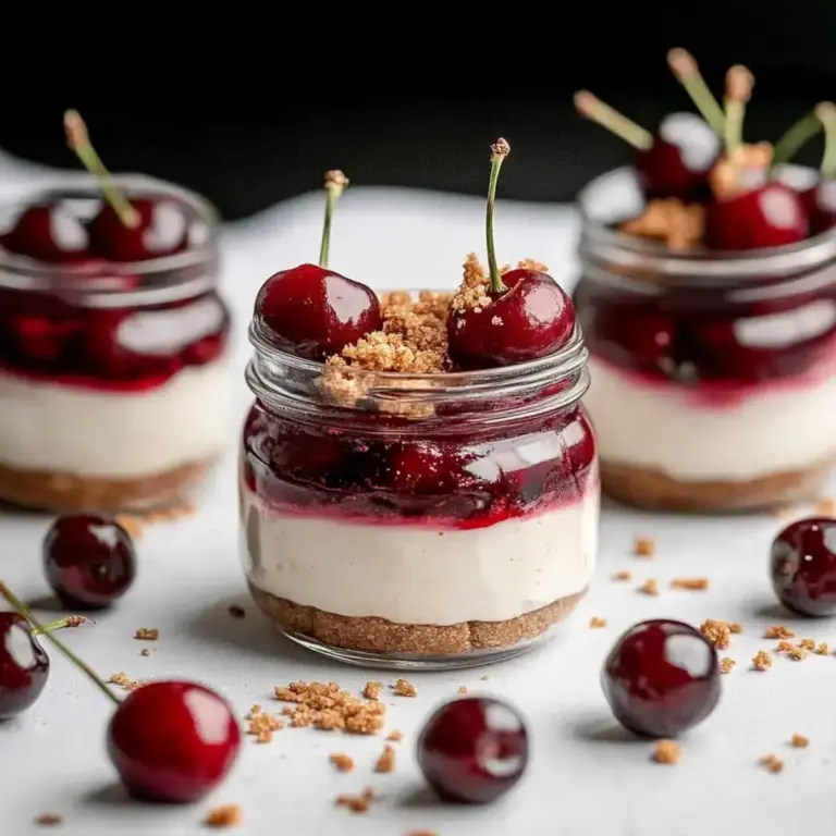 Guilt-Free Cherry Cheesecake Jars The Best