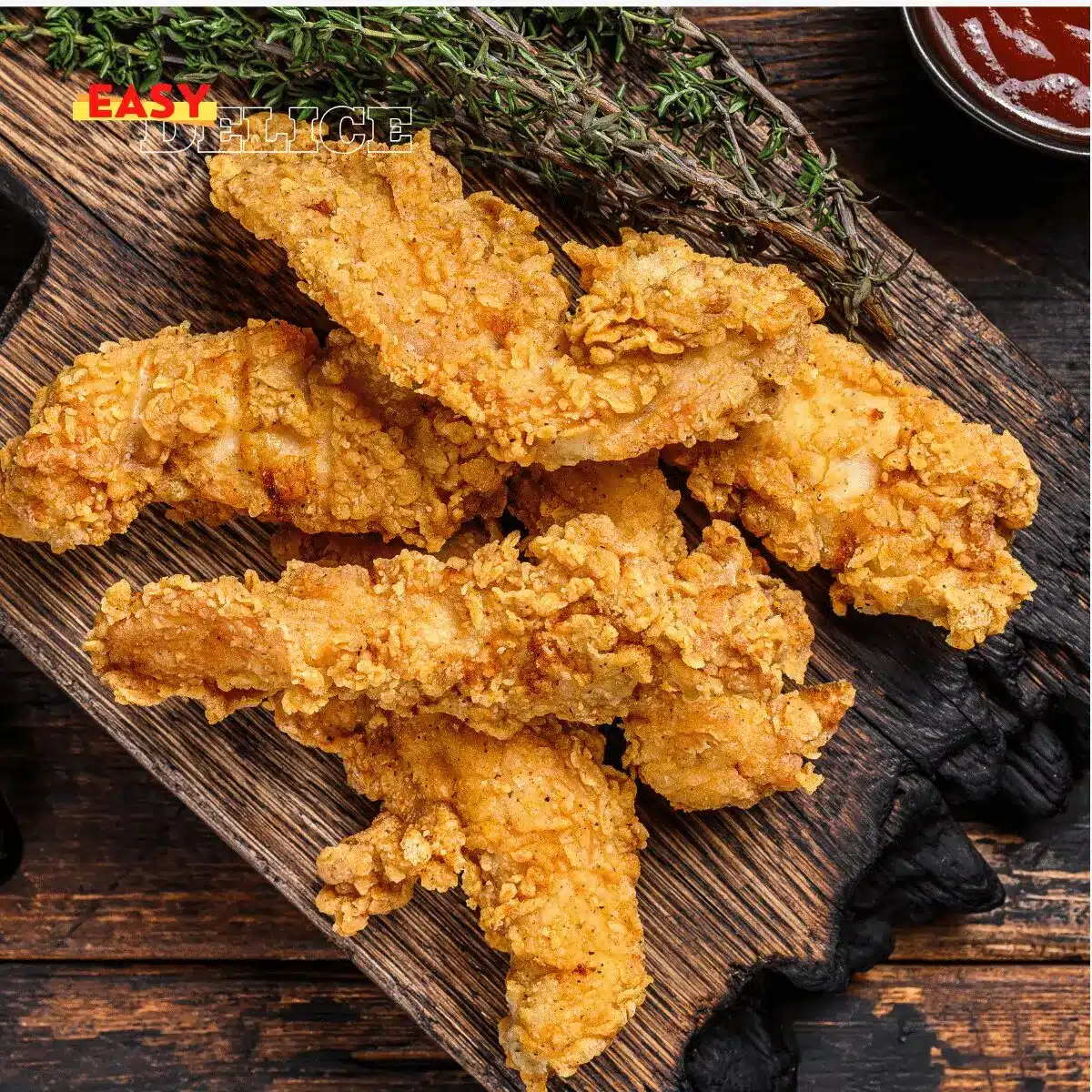 Recette d’Aiguillettes de Poulet Croustillantes au AirFryer : Rapide et Sain 2 aiguillettes de poulet AirFryer