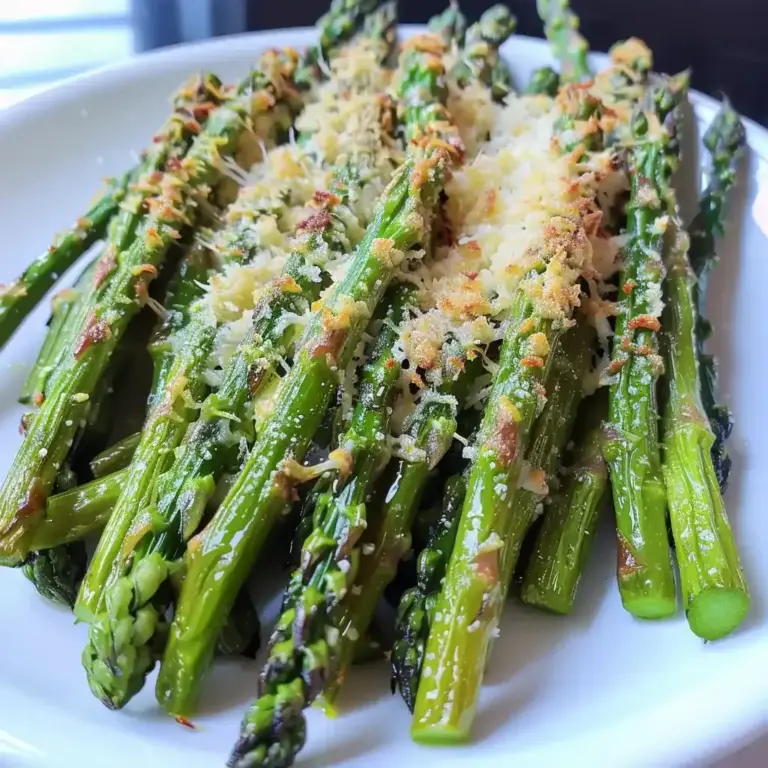 Asperges vertes rôties au parmesan (simples et gourmandes) –