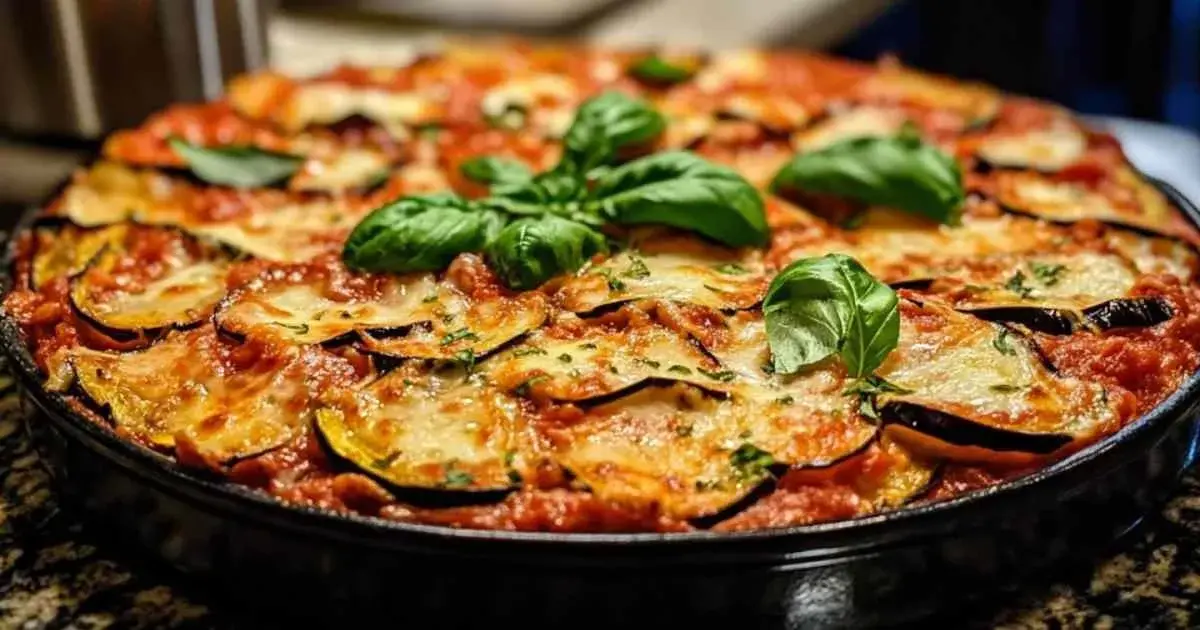 Aubergines à la Parmigiana 2 aubergines à la parmigiana